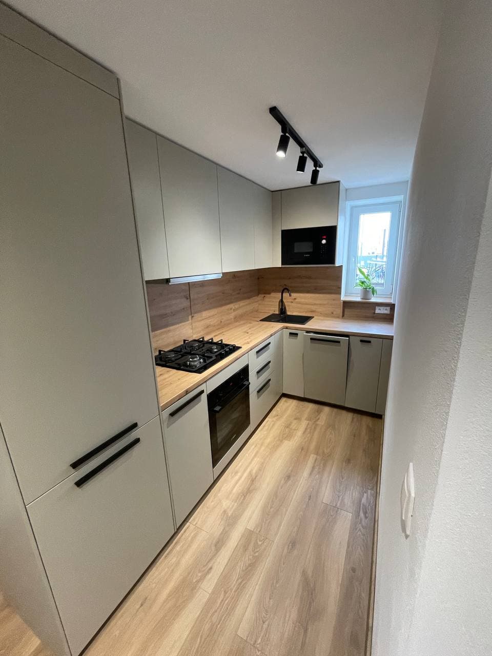 Zmena dispozície - kúpeľňa na kuchyňu - po